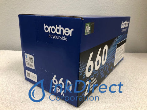 Genuine Brother TN6602PK TN-6602PK (TN660 Twin Pack) Toner Cartridge Black Toner Cartridge , Brother - All-in-One DCP L2520DW, L2540DW, - Laser Printer HL L2300D, L2320D, L2340DW, L2360DW, L2380DW, - Multi Function MFC L2700DW, L2740DW,