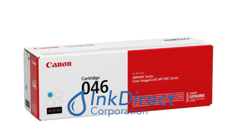 Genuine Canon 1249C001 1249C001AA Canon 046 Toner Cartridge Cyan Toner Cartridge , Canon   - Multi Function  ImageClass MF654Cdw,  MF731Cdw,  MF733Cdw,  MF735Cdw,