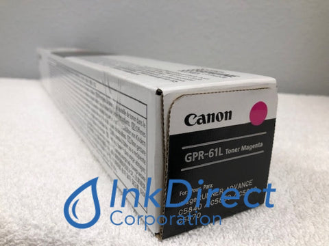 Genuine Canon 3768C003 3768C003AA GPR-61L Toner Cartridge Magenta Toner Cartridge , Canon   - Multi Function  ImageRunner Advance DX C5840i,  DX C5850i,  DX C5860i,  DX C5870i