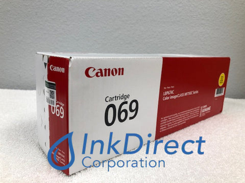 Genuine Canon 5091C001 5091C001AA Canon 069 Toner Cartridge Yellow MF751cdw MF753cdw MF751cdw Toner Cartridge , Canon   - All-in-One  ImageClass LBP674Cdw,  MF751Cdw,  MF753Cdw,