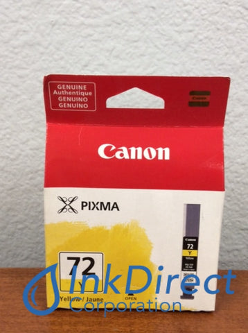 Genuine Canon 6406B002AA 6406B002 PGI-72Y Ink Tank Yellow Pixma Pro 10 Ink Tank , Canon   - InkJet Printer  Pixma Pro 10,