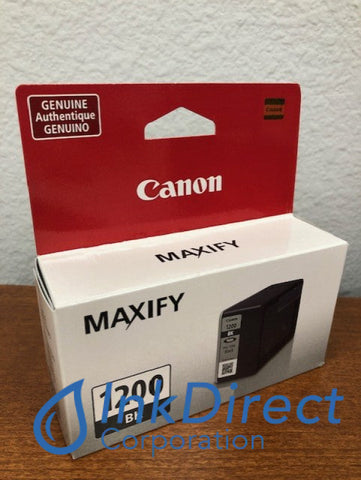Genuine Canon 9219B001 PGI-1200 Ink Jet Cartridge Black Ink Jet Cartridge , Canon - All-in-One MAXIFY MB2020, MB2320,