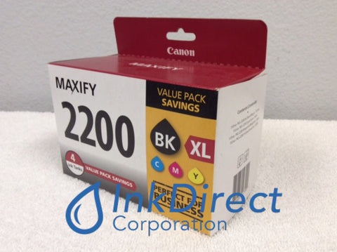 Genuine Canon 9255B005 PGI-2200 XL BK / PGI-2200 Color Ink Jet Cartridge Black & Color Ink Jet Cartridge