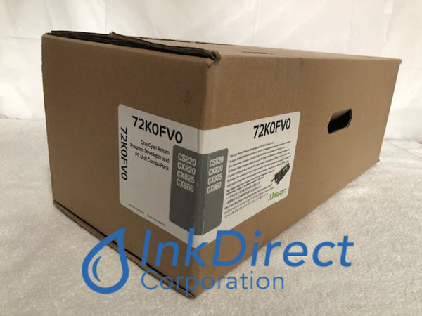 Genuine Lexmark 72K0FV0 (Cyan Only) Developer and Photoconductor