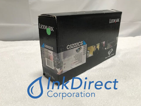 Genuine Lexmark C5222CS Toner Cartridge Cyan , Laser Printer C522, C522N, C524, C524DN, C524DTN, C524N, C534DN, C534DTN, C534N,