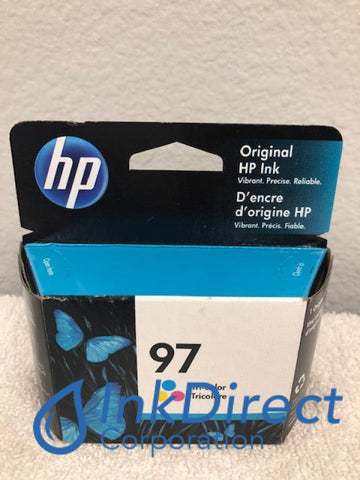 HP C9363WN HP 97 Ink Jet Cartridge Color Ink Jet Cartridge , HP - InkJet Printer DeskJet 1600, 460, 460C, 5740, 5740XI, 5743, 5748, 5940, 5940XI, 5943, 6520, 6520XI, 6540, 6540DI, 6540XI, 6620, 6830V, 6840, 6840DT, 6940, 6980, 9800, 9800D, OfficeJet 6200, H470, PhotoSmart 335, PSC 2350, 2355, - Multi Function OfficeJet 6210, 7210, 7310, 7410, PSC 1610, 2610, 2710, - Photo Printer PhotoSmart 2610, 2710, 325, 375, 385, 8050, 8150, 8450, 8750, B8350,