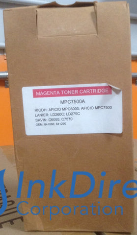 Compatible Replacement For Ricoh Savin Lanier 841290 841086 Mp C7500 Print Cartridge Magenta