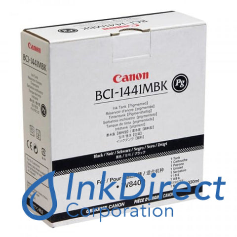 ( Expired ) Genuine Canon 0174B001Aa Bci-1441Mbk Ink Tank Matt Black