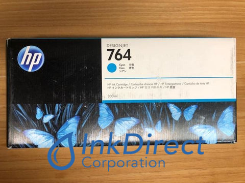 ( Expired ) HP C1Q13A 764 Ink Jet Cartridge Cyan Ink Jet Cartridge , HP - Laser Printer DesignJet T3500 36-in Production eMFP, T3500 Production eMFP