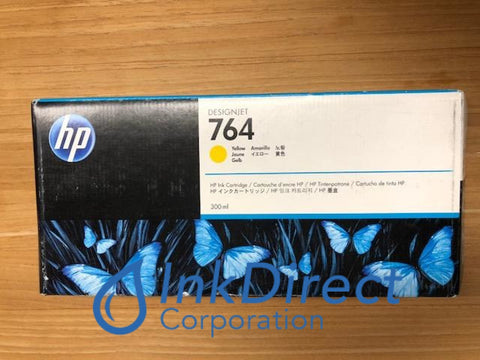 ( Expired ) HP C1Q15A 764 Ink Jet Cartridge Yellow Ink Jet Cartridge , HP - Laser Printer DesignJet T3500 36-in Production eMFP, T3500 Production eMFP