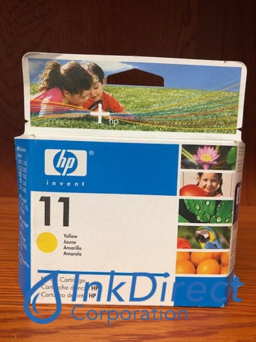 ( Expired ) HP C4838A HP 11 Ink Jet Cartridge Yellow Ink Jet Cartridge , HP - InkJet Printer CP1700, CP1700D, Bus InkJet 1100D, 1200D, 2200, 2200XI, 2230, 2250, 2250TN, 2280, 2280TN, 2600, 2600DN, 2800, DesignJet 10PS, 120, 120NR, 20PS, 50PS, DeskJet 1200, 1200D, 1200DTN, 2300, 2300DTN, 2300N, 2600, 2600DN, 2800, 2800DT, 2800DTN, - Multi Function OfficeJet 9110, 9120, 9130