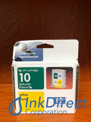 ( Expired ) HP C4842A HP 10 Ink Jet Cartridge Yellow Ink Jet Cartridge , HP - InkJet Printer DeskJet 2000C+, 2000CN, 2000CSE, 2000CXI, 2500C, 2500CM, 2500CXI,