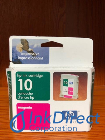 ( Expired ) HP C4843A HP 10 Ink Jet Cartridge Magenta Ink Jet Cartridge , HP - InkJet Printer DeskJet 2000C+, 2000CN, 2000CSE, 2000CXI, 2500C, 2500CM, 2500CXI,