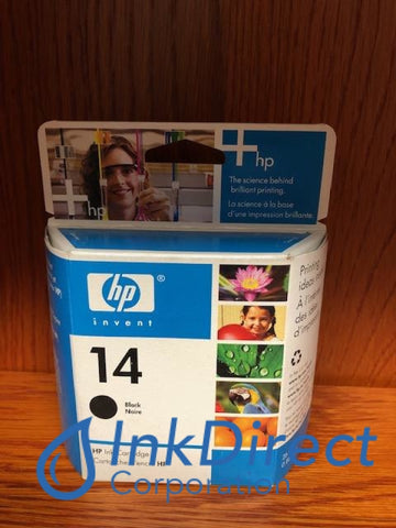 ( Expired ) HP C5011DN C5011AN HP 14 Ink Jet Cartridge Black Ink Jet Cartridge , HP - Copier Color Copier 610, - InkJet Printer CP1160, OfficeJet CP1160TN, OfficeJet D125XI, D135, D145, D155XI, - Multi Function OfficeJet 7130, 7140XI,