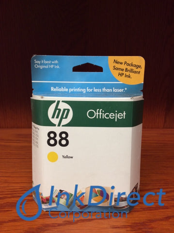 ( Expired ) HP C9388AN HP 88 Ink Jet Cartridge Yellow Ink Jet Cartridge , HP - All-in-One OfficeJet Pro K5400, K5400DTN, K550, K550DTN, K550DTWN, L7580, L7650, L7680, L7780