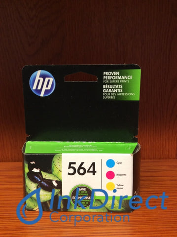 ( Expired ) HP N9H57FN 564 Cyan Magenta Yellow Ink Jet Cartridge Tri-Color Ink Jet Cartridge , HP - All-in-One DeskJet 3521, 3522, - All-in-One PhotoSmart 7510, B209A, B210A, B8500, B8550, B8553, B8558, C309A, C309G, C309N, C510, C510A, C5300, C5324, C5370, C5373, C5380, C5383, C5388, C5390, C5393, C6300, C6324, C6340, C6350, C6375, C6380, C6383, C6388, D5400 SERIES, D5445, D5445, D5460, D5463, D5468, D7500 Series, D7560
