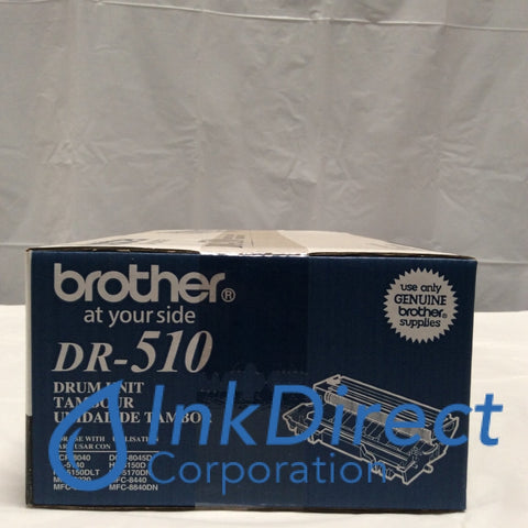 Genuine Brother DR510 DR-510 Drum Unit Black Drum Unit , Brother - All-in-One DCP 8025, 8025D, 8025DN, 8040, 8045D, MFC 8640D, - Laser Printer HL 5100, 5130, 5140, 5150D, 5150DLT, 5170DN, 5170DNLT, - Multi Function MFC 8220, 8220RF, 8440, 8440RF, 8840D, 8840DN, 8840DRF,