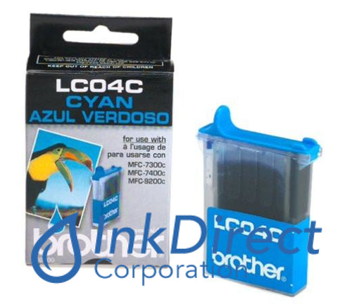Genuine Brother Lc04C Lc-04C Ink Jet Cartridge Cyan