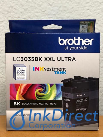 Genuine Brother LC3035BK XXL LC-3035BK XXL INKvestment Ink Tank Black MFC-J995DW MFC-J995DWXL Ink Jet Cartridge , Brother - Multi Function INKvestment MFC-J995DW, MFC-J995DWXL