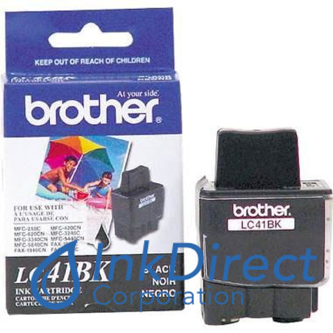 Genuine Brother Lc41Bk Lc-41Bk Ink Jet Cartridge Black