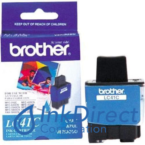 Genuine Brother Lc41C Lc-41C Ink Jet Cartridge Cyan