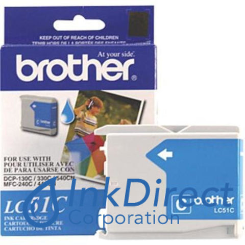 Genuine Brother Lc51C Lc-51C Ink Jet Cartridge Cyan