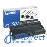 Genuine Brother Pc501 Pc-501 Print Cartridge Black