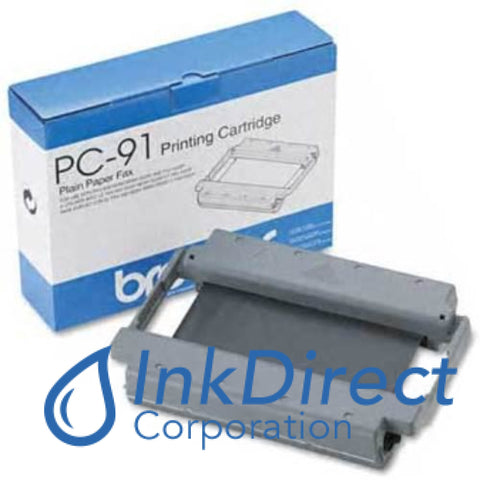 Genuine Brother Pc91 Pc-91 Ribbon Ctg Black