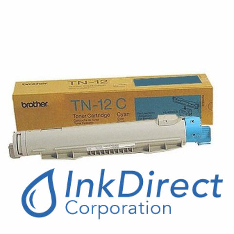 Genuine Brother Tn12C Tn-12C Toner Cartridge Cyan