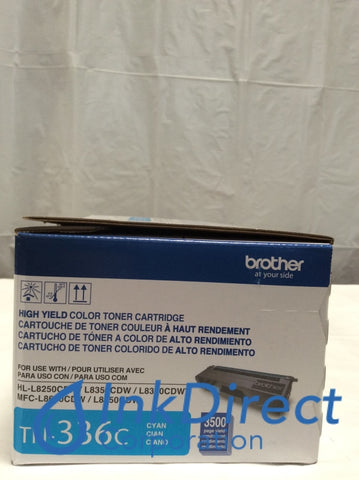Genuine Brother TN336C TN-336C Toner Cartridge Cyan HL L8250CDN L8350CDWT MFC L8600CDW L8850CDW Toner Cartridge