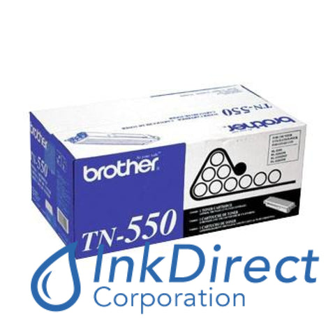 Genuine Brother Tn550 Tn-550 Toner Cartridge Black