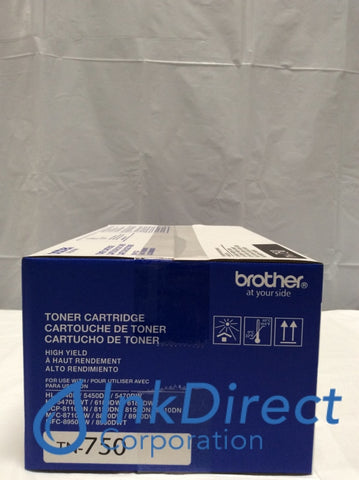 Genuine Brother TN750 TN-750 TN750 High Yield Toner Cartridge Black 8110 8155 8510 8710 8910 8950 5470 6180 Toner Cartridge , Brother   - All-in-One  DCP 8110DN,  8150DN,  8155DN,  MFC  8510DN,  8710DW,  8910DW,  8950DW,  8950DWT,   - Laser Printer HL  5450DN,  5470DW,  5470DWT,  6180DW,  6180DWT,  8710DN,  8910DW,