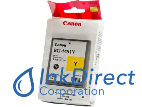 Genuine Canon 0173B001Aa Bci-1451Y Ink Tank Yellow