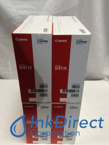 Genuine Canon 0453C001 Canon 041H Toner Cartridge Black ( Lot of 4 ) LBP 312dn Toner Cartridge