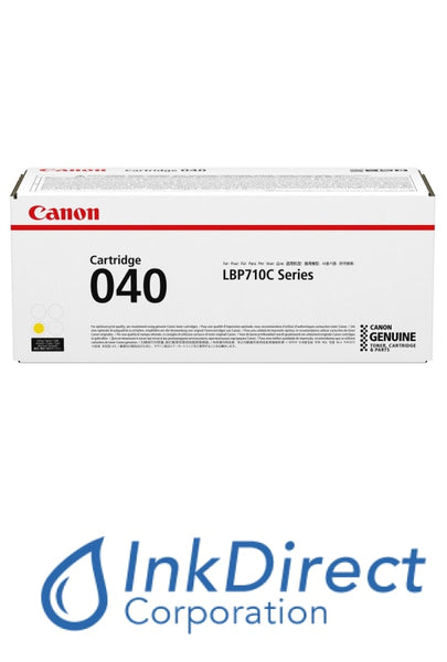Genuine Canon 0454C001 Canon 040 Toner Cartridge Yellow LBP710cx