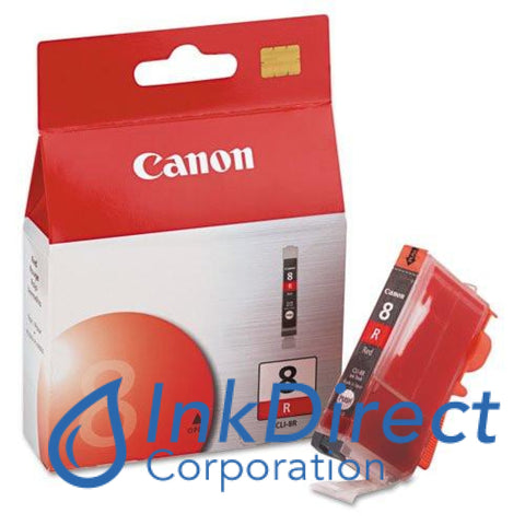 Genuine Canon 0626B002Aa Cli-8R Ink Jet Cartridge Red