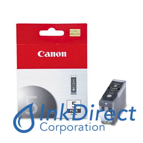 Genuine Canon 0628B002Aa Pgi-5Bk Ink Jet Cartridge Black