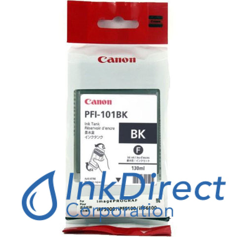 Genuine Canon 0883B001Aa Pfi-101Bk Ink Tank Black