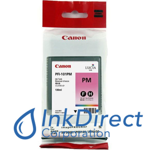 Genuine Canon 0888B001Aa Pfi-101Pm Ink Tank Photo Magenta