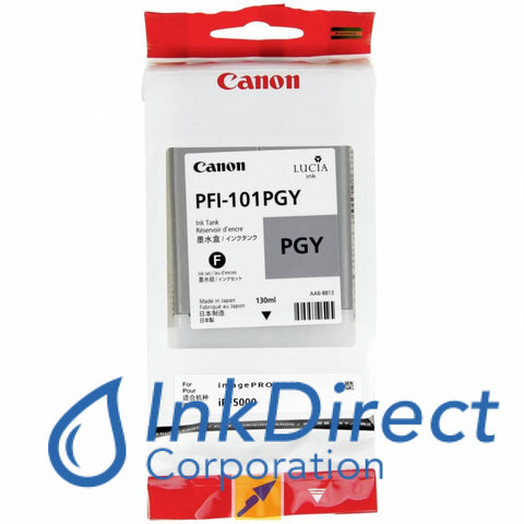 Genuine Canon 0893B001Aa Pfi-101Pgy Ink Tank Photo Gray