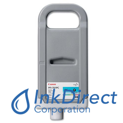 Genuine Canon 0904B001Aa Pfi-701Pc Ink Jet Cartridge Photo Cyan