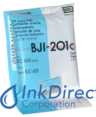 Genuine Canon 0947A003Aa Bji-201C Ink Tank Cyan
