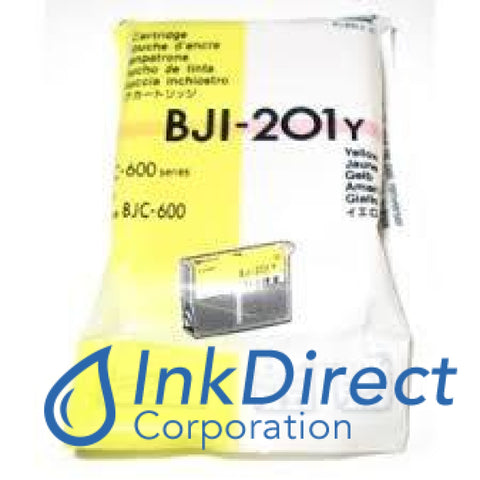 Genuine Canon 0949A003Aa Bji-201Y Ink Tank Yellow