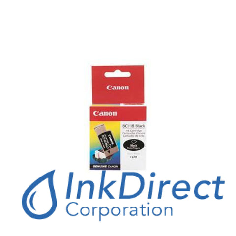 Genuine Canon 0962A003Aa Bci-18Bk Ink Jet Cartridge Black