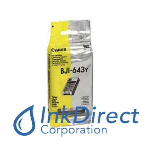 Genuine Canon 1012A003Aa Bji-643Y Ink Tank Yellow