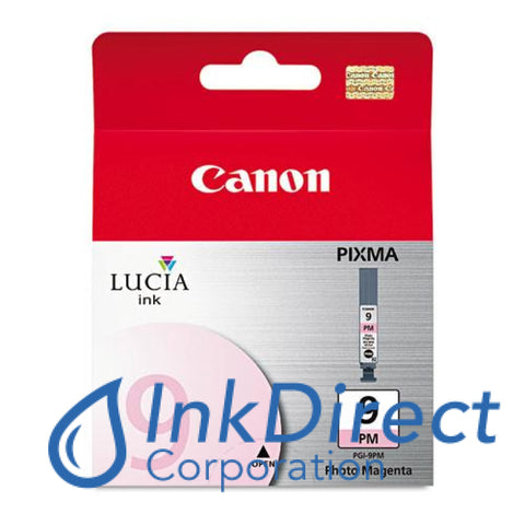 Genuine Canon 1039B002Aa Pgi-9Pm Ink Jet Cartridge Photo Magenta