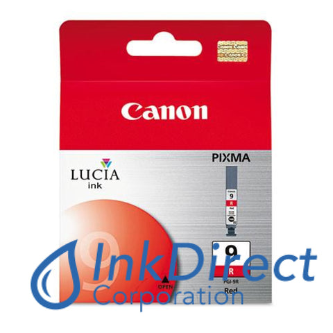 Genuine Canon 1040B002Aa Pgi-9R Ink Jet Cartridge Red