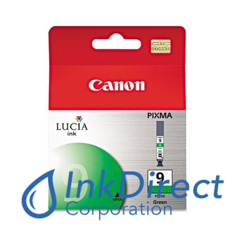Genuine Canon 1041B002Aa Pgi-9G Ink Jet Cartridge Green