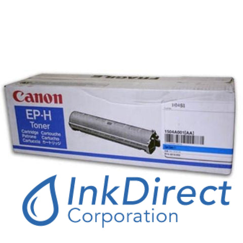 Genuine Canon 1504A002Aa Ep-H Toner Cartridge Cyan