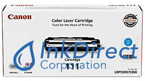 Genuine Canon 1659B001Aa 111 Crg-111C Toner Cartridge Cyan